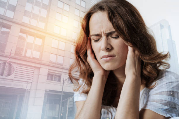 istock Upset female wrinkling her forehead 898335126