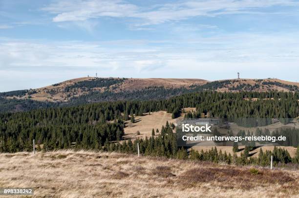 Feldberg In Black Forest In Germany Stock Photo - Download Image Now - Agricultural Field, Architecture, Autumn
