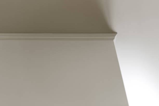 istock White walls and ceiling in the room as a background 898340608