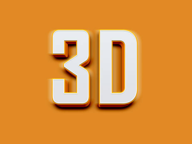 Large three-dimensional logo on a white isolated matte background. Matte gold. 3d logo.