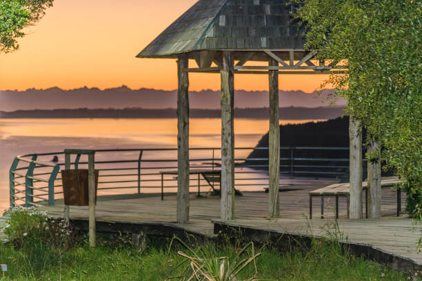 istock Chiloe Island Lake Viewpoint, Chile 898346352