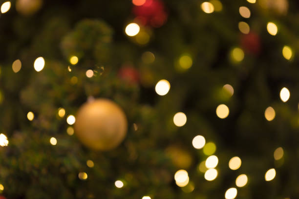 istock Abstract blur bokeh of Christmas tree and Christmas decorations 898352008