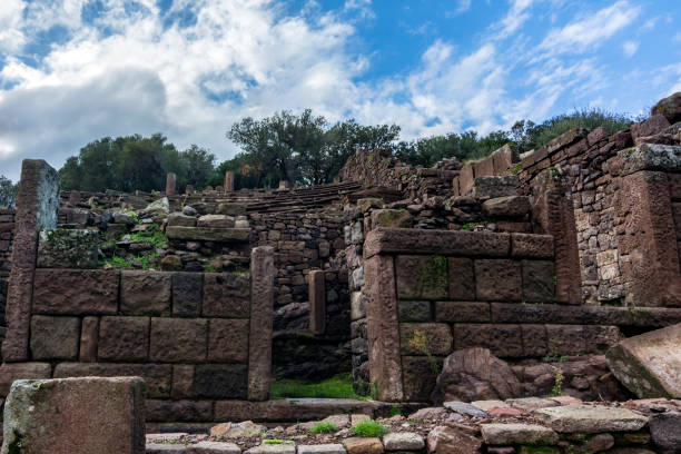 Aigai ancient city,Izmir,Turkey