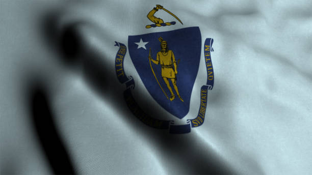 istock flag of Massachusetts 898365670