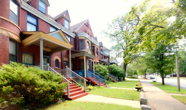istock Houses, Oak Park, Chicago. 898376236