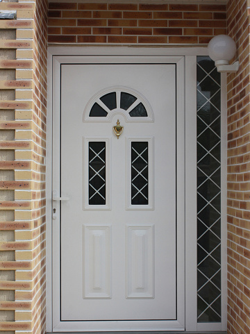 PVC entry door