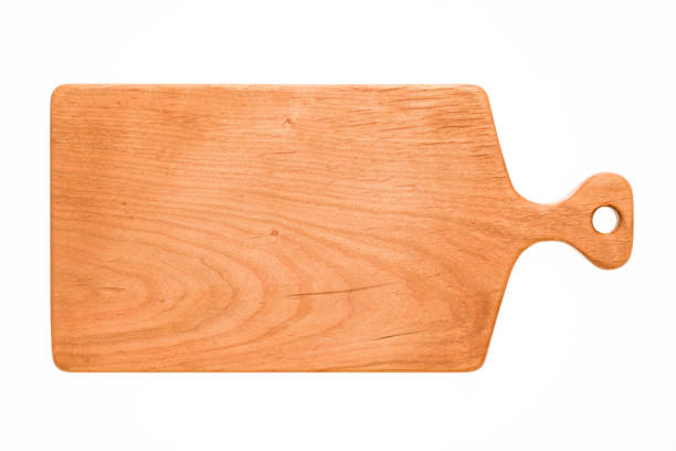 istock Cherry wood cutting board, handmade wood cutting board 898377508