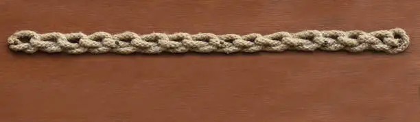 Chains platting, Sailor's knot