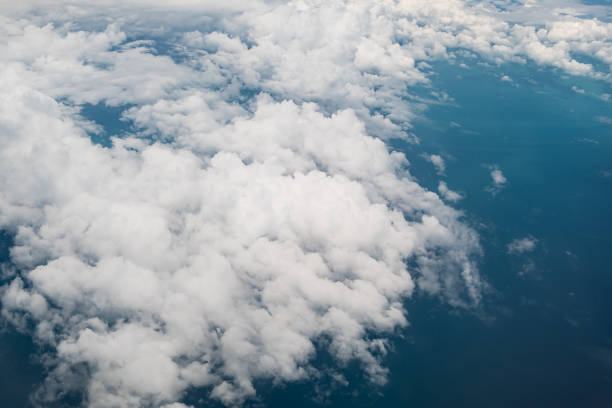 istock Beautiful sky and high angle sea 898380774
