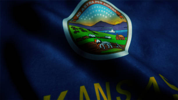 istock Flag of Kansas 898390972