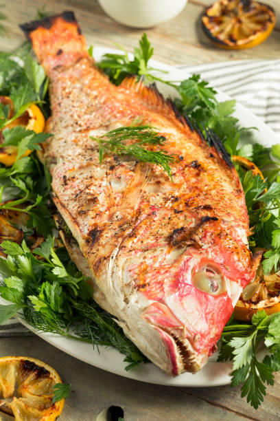 istock Homemade Grilled Whole Red Snapper 898397354