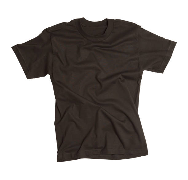 istock Wrinkled Black Shirt 898398936