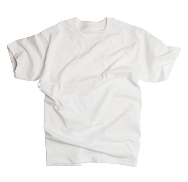 t-shirt froissé - plain shirt photos et images de collection