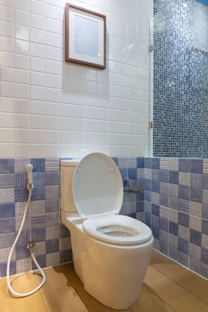 istock Clean and modern toilet / bathroom 898402784