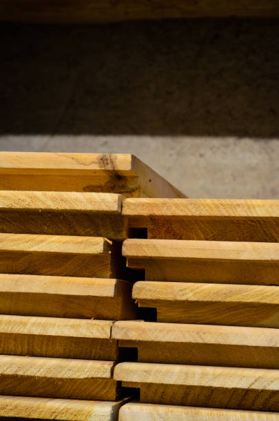istock Boards for the new beehives 898404278