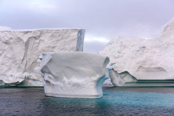istock Arctic icebergs on arctic ocean in Greenland 898405824