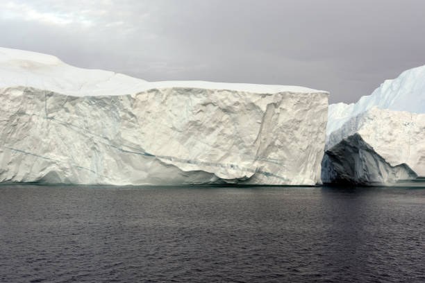 istock Arctic icebergs on arctic ocean in Greenland 898409780