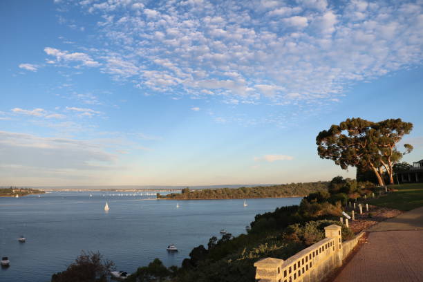 istock Commemorative plaque at Swan River and Peppermint Grove Perth, Western Australia 898410094