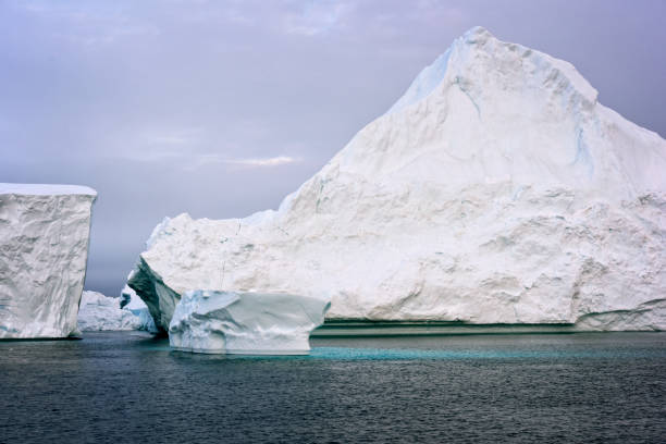istock Arctic icebergs on arctic ocean in Greenland 898411540