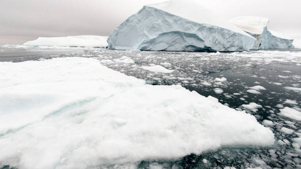 istock Arctic icebergs on arctic ocean in Greenland 898412848