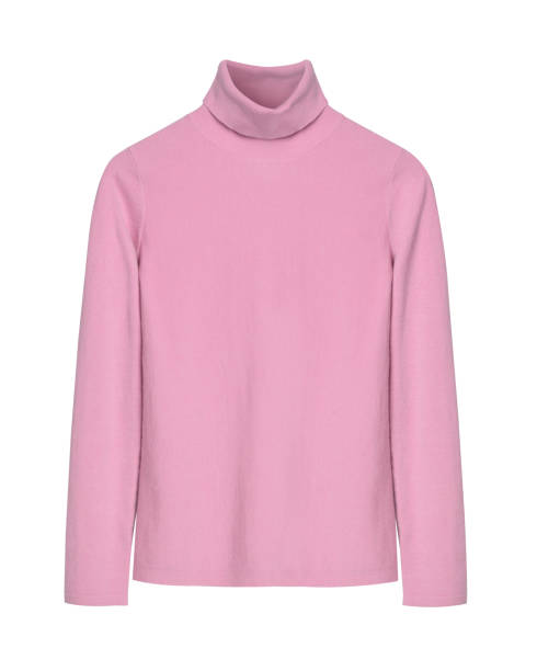 istock Pale pink glamour turtleneck jersey isolated 898413744