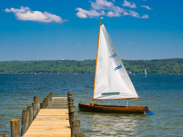 istock sailing boat tied to a pier, starnberger see, germany 898419986