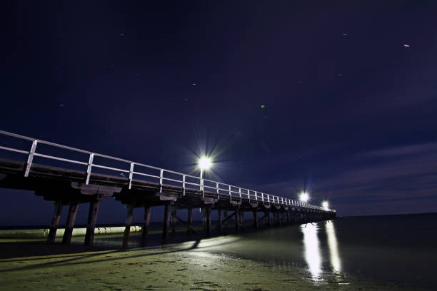 istock Urangan Pier at Night, Queensland, Australia 898425002