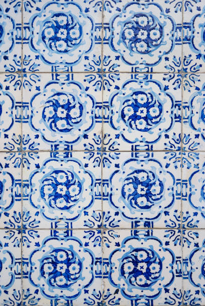 istock Traditional Portuguese glazed tiles 898425344