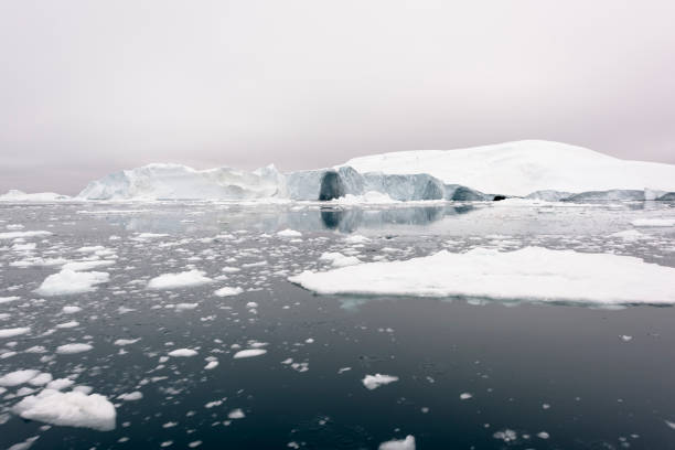 istock Arctic Icebergs on Arctic Ocean in Greenland 898427682