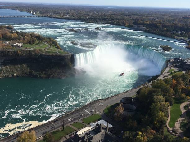 istock Niagara waterfalls in the sunshine 898429204
