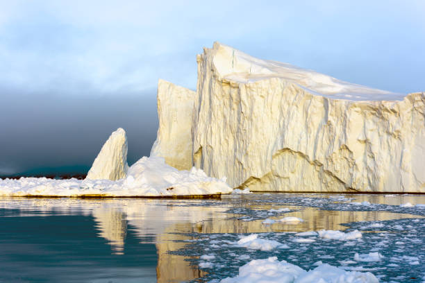 istock Huge Icebergs in Arctic Ocean, Greenland 898430648