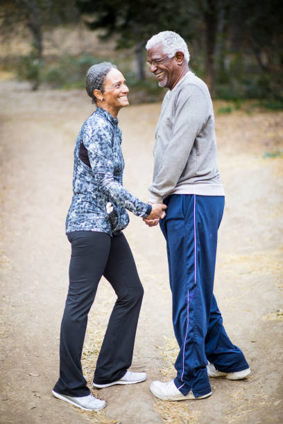 istock Senior Black Couple Walking 898430734