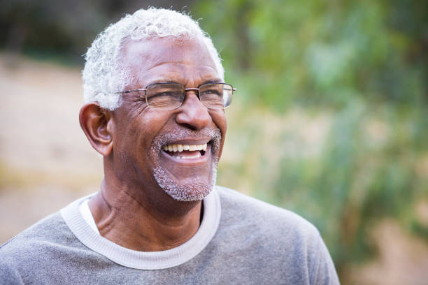 Portrait Of A Black Man Stock Photo - Download Image Now - Men, Senior  Adult, African-American Ethnicity - iStock