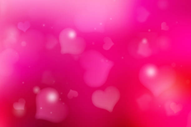 istock Motion Blur Abstract Background Red Pink with Bokeh 898434984