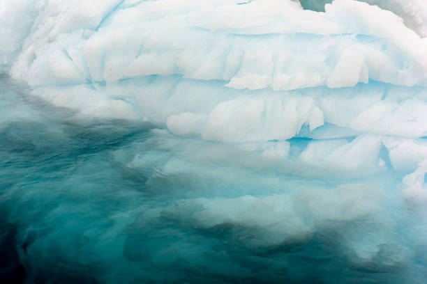 Massive Icebergs in Arctic Ocean, Greenland