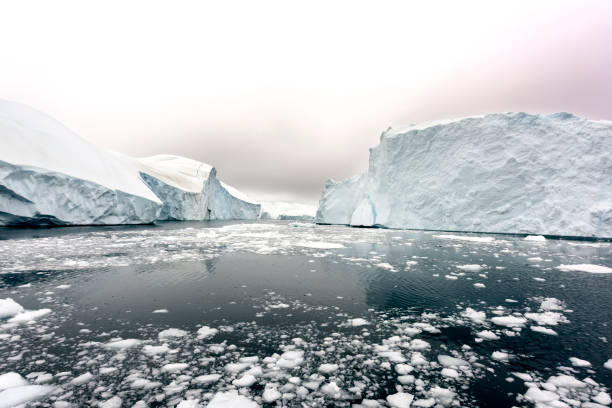 istock Arctic Icebergs on Arctic Ocean in Greenland 898437606