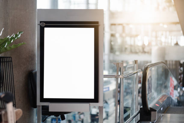 istock blank advertising billboard at airport 898437682