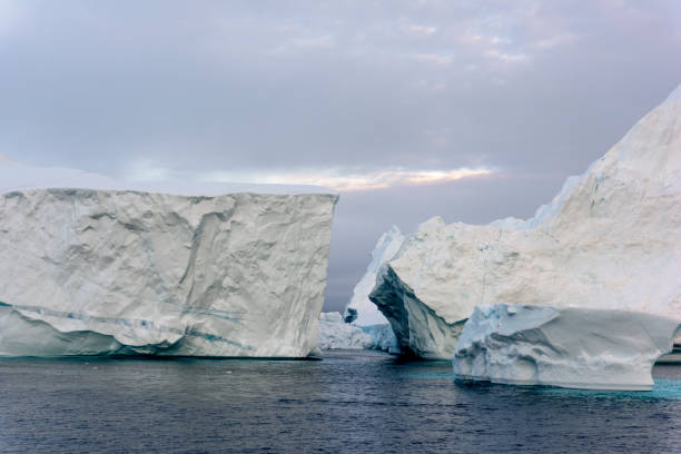 istock Huge Icebergs in Arctic Ocean, Greenland 898441646