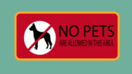 istock Dog walking is prohibited 898451576