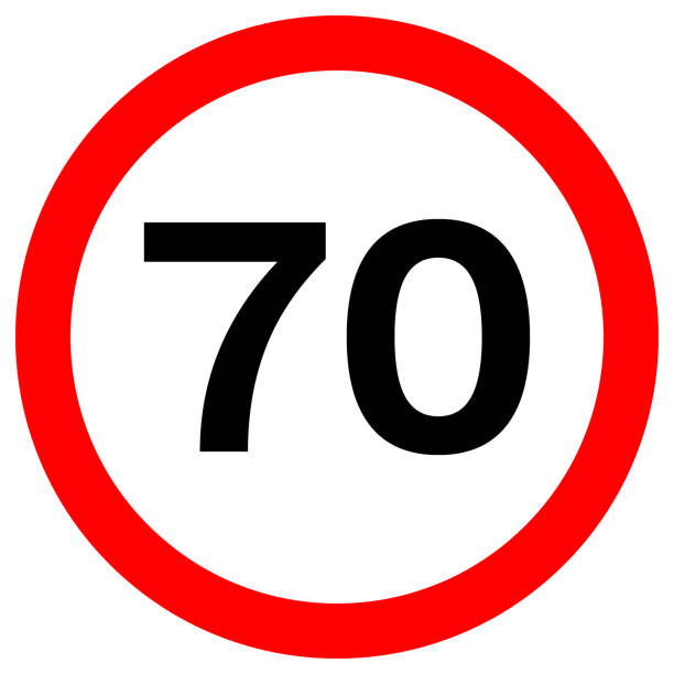 Speed Limit Sign 70 us-70-mph-speed-limit-sign-stock-image-cartoondealer-145758745