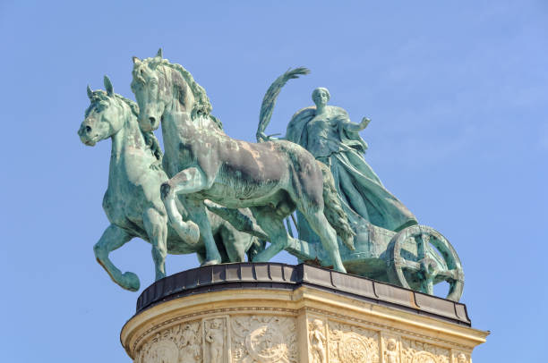 istock Female statue of Peace - Budapest 898453428