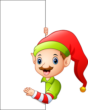 Ilustración de Dibujos Animados De Duende De Navidad Con Un Cartel En Blanco y más Vectores Libres de Derechos de Adulto - iStock Ilustración de Dibujos Animados De Duende De Navidad Con Un Cartel En Blanco y más Vectores Libres de Derechos de Adulto - iStock