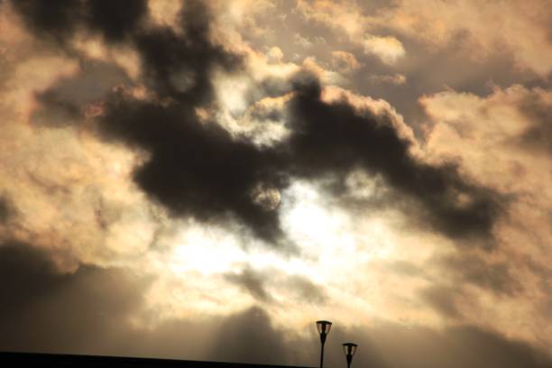 istock A cloudy evening of a city 898459930