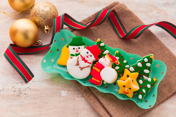 istock Variety of Christmas Cookies on Plate 898463368