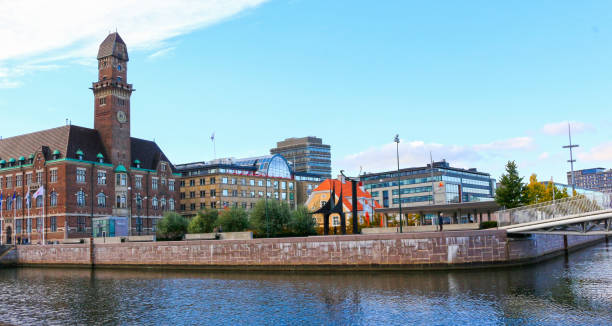 istock Downtown Malmo with old and modern buildings, Sweden 898470680
