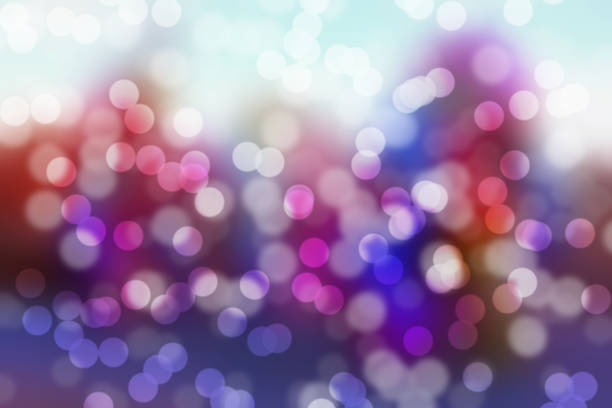 Abstract bokeh background. Christmas bokeh lights refocused blurred background Abstract bokeh background. Christmas bokeh lights refocused blurred background. blue yellow lights stock pictures, royalty-free photos & images
