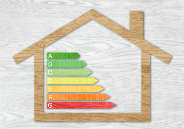 istock Wood Textured Energy Efficiency Certification Symbols 898474592