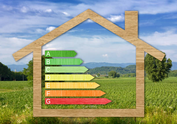 istock Wood Textured Energy Efficiency Certification Symbols 898474758