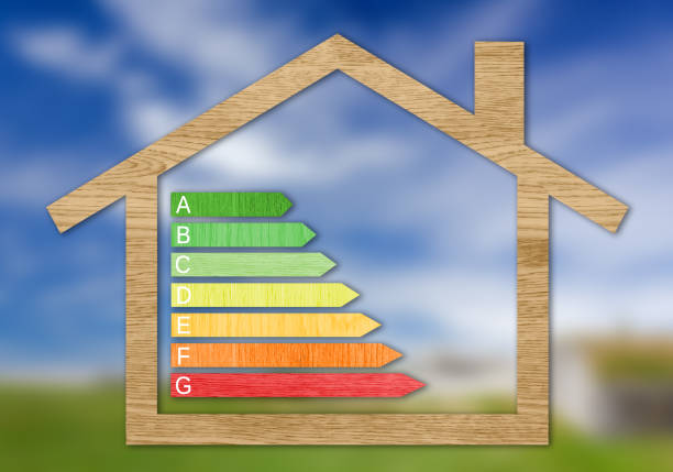 istock Wood Textured Energy Efficiency Certification Symbols 898475018