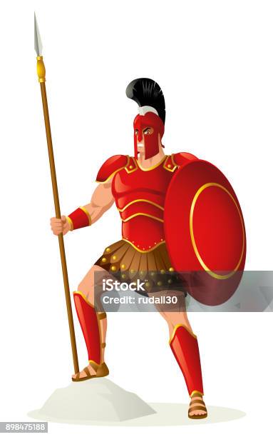 Ares The God Of War Stock Illustration - Download Image Now - Army Soldier, Ares, Fantasy